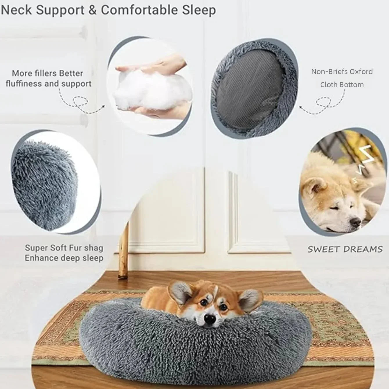 Cozy Haven Pet Bed