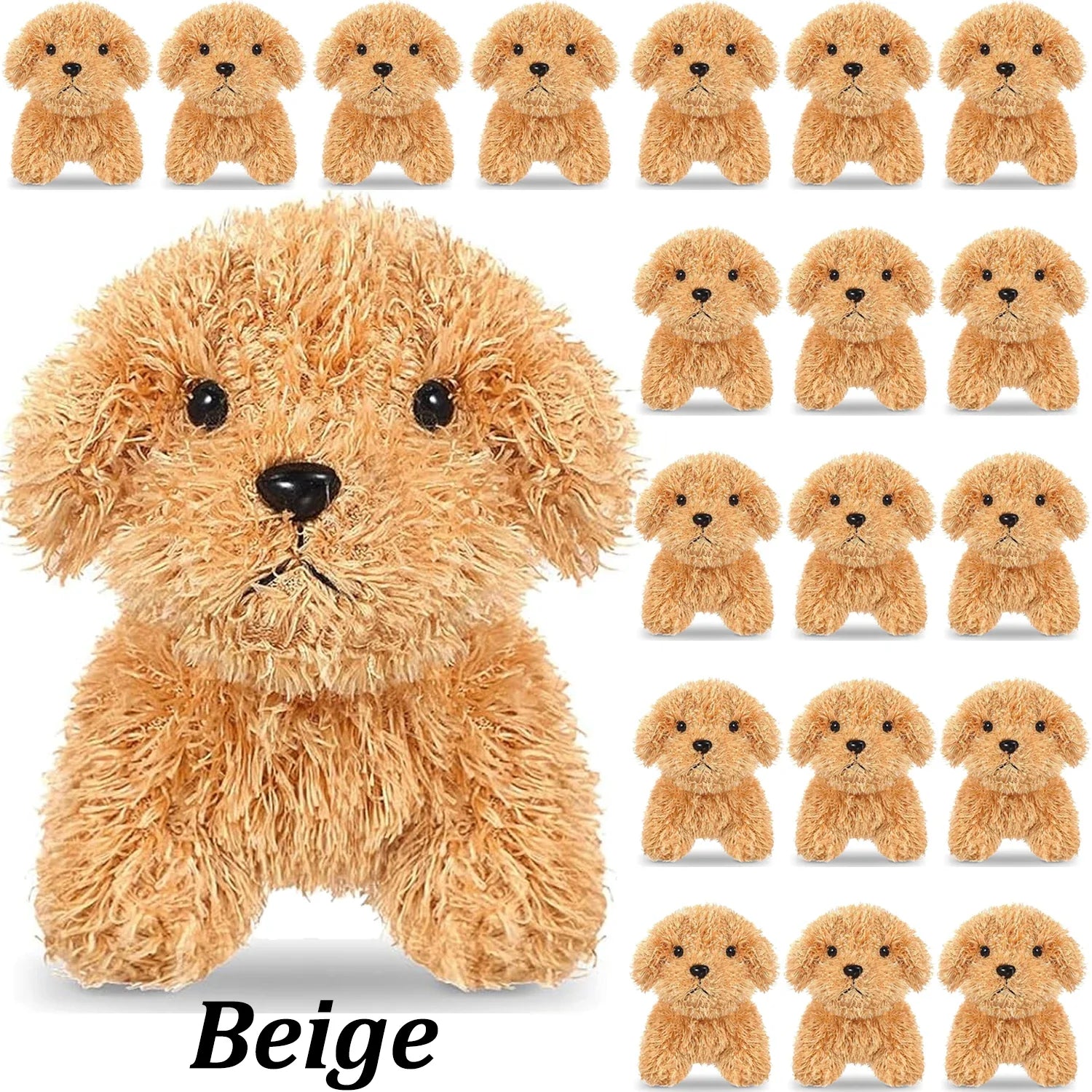 Teddy Dog Party Plush Toy Set