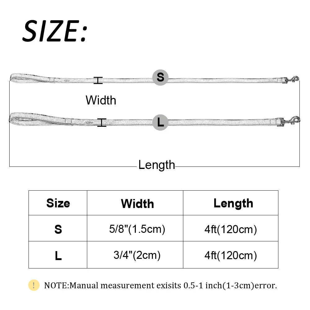 Stylish Leather Dog Leash