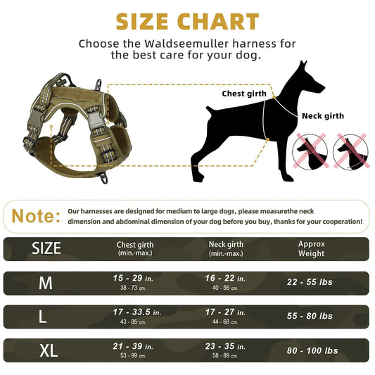 Kupingo Tactical Dog Harness