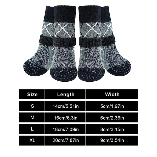 Waterproof Dog Socks Set