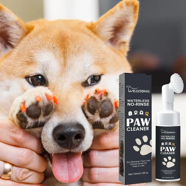 Quick Clean Pet Paw Foam