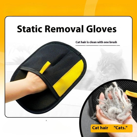 Pet-Friendly Grooming Gloves