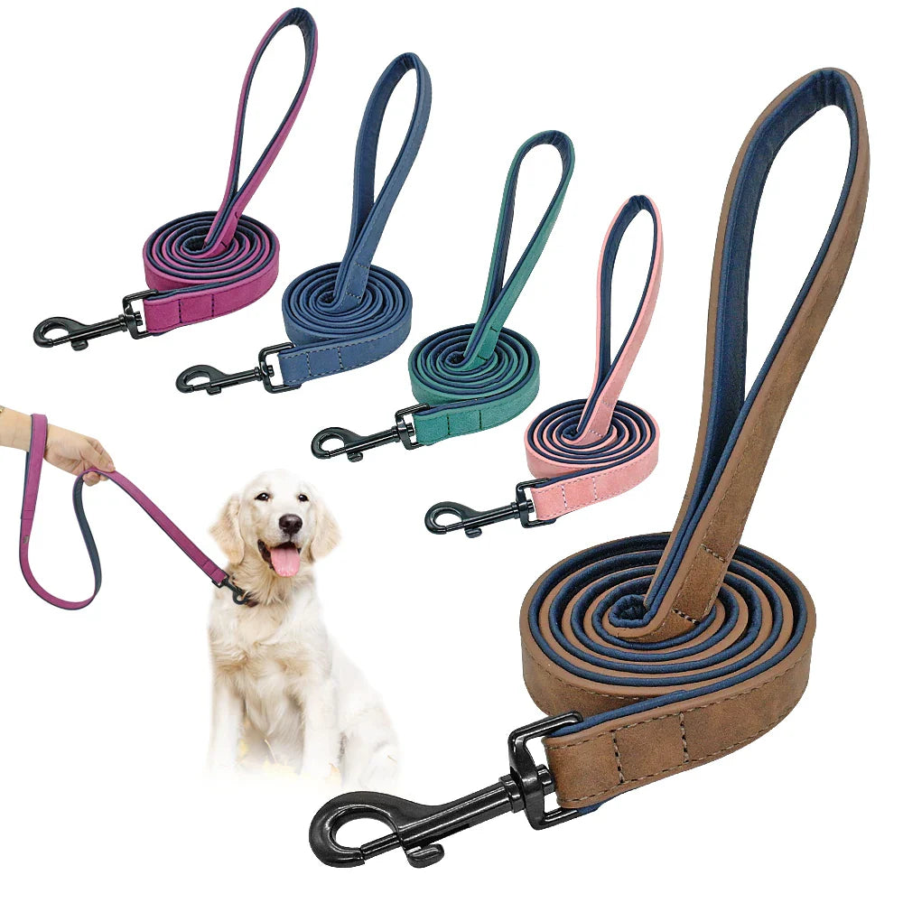 Stylish Leather Dog Leash